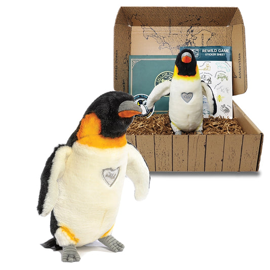 Penguin Rescue Plush Adoption Box