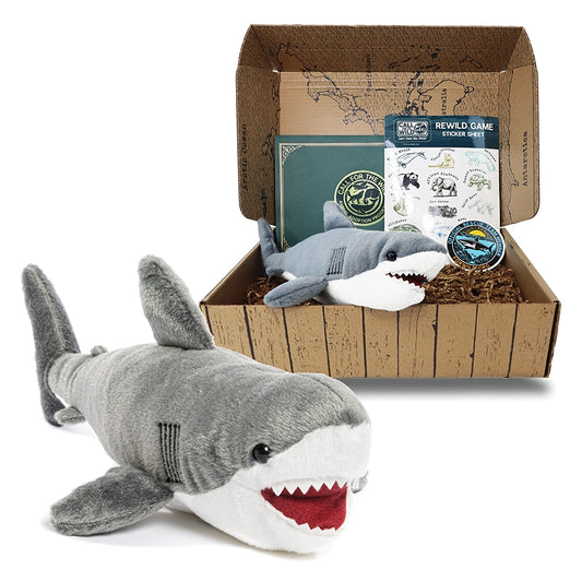 Shark Rescue Plush Adoption Box