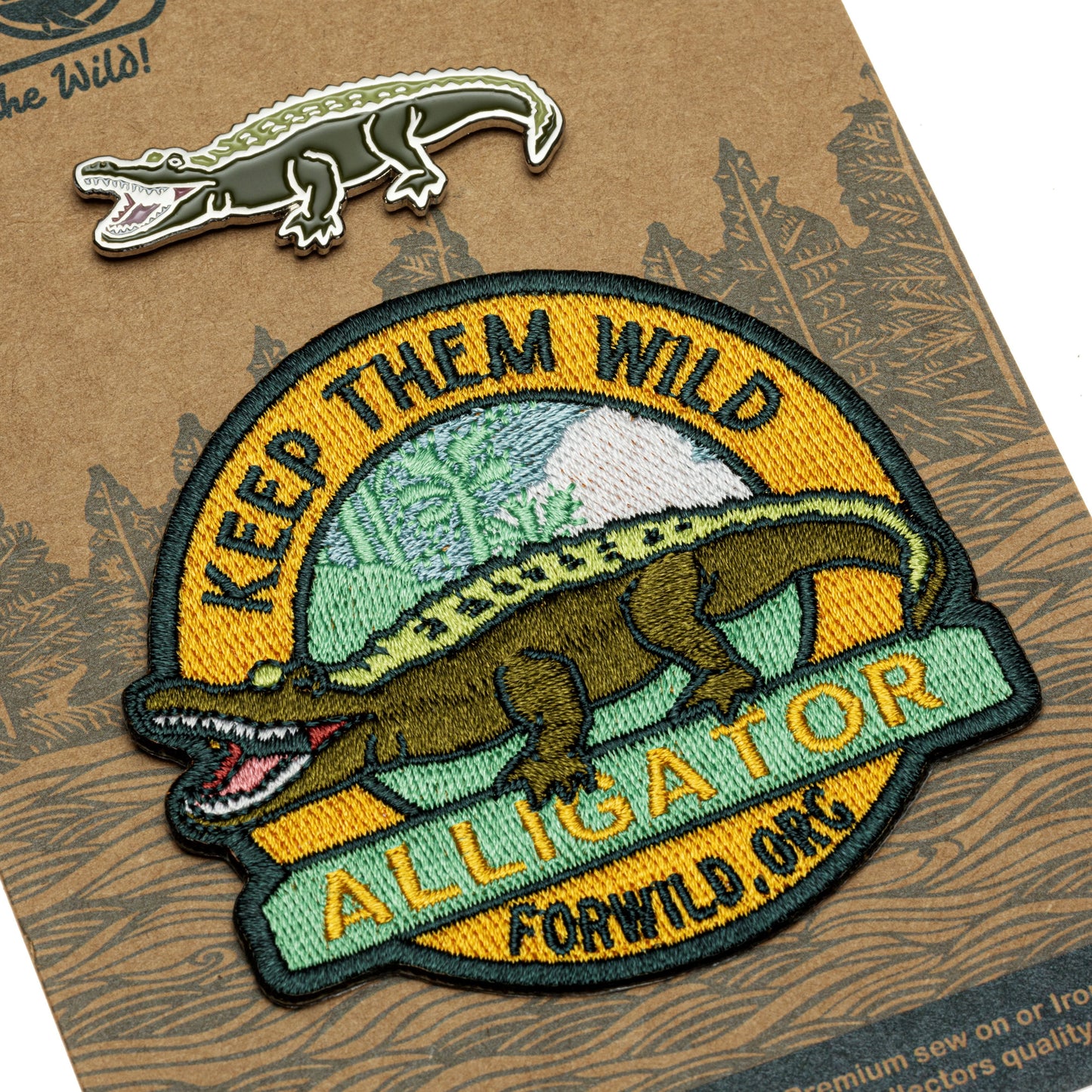 Patch Pin Set - Alligator