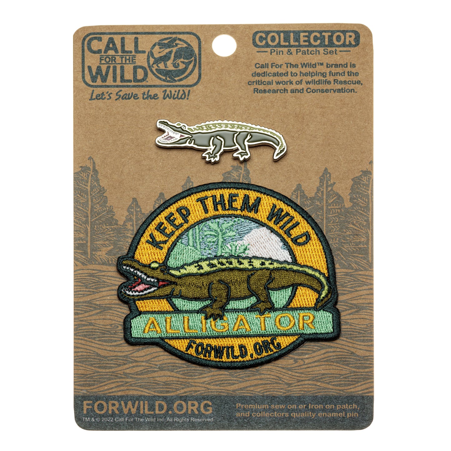 Patch Pin Set - Alligator